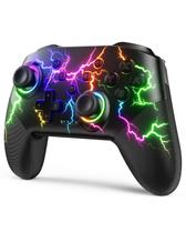 Controle Wireless Switch Pro - Compatível com Switch/Switch Lite/OLED/Windows/iOS/Android - RGB, 1000mAh, Turbo