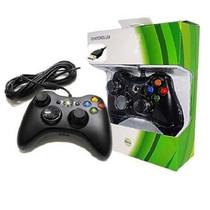 Controle Xbox Com Fio Compatível 360 Joystick E Pc Slim