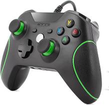 Controle Xbox One Analógico Vibratório Com Fio USB Led - briwax