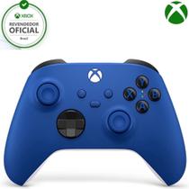 Controle Xbox One e Series Azul Shock Blue Com 12 Meses de Garantia