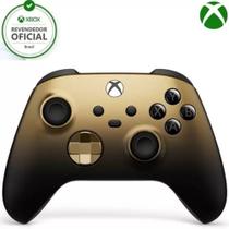 Controle Xbox Series e One Gold Shadow Dourado Novo Lacrado