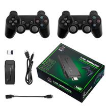 Controles de Videogame Retrô sem Fio para PS1GB Cabo HDMI - 2 controles