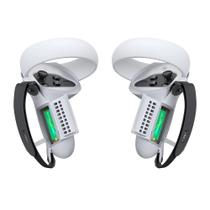 Controller Grips Cover + Protetor de abertura de bateria Quest 2