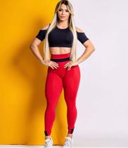 Conunto fitnes calça e blusa atm g