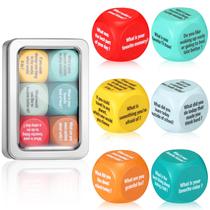Conversation Cube Simgoing Back to School, 6 unidades com caixa de lata