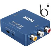 Conversor ABLEWE RCA para vídeo HDMI 1080P Mini Composite CVBS Conversor ABLEWE RCA para vídeo HDMI 1080P Mini Composite CVBS