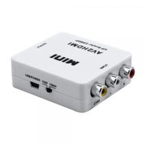 Conversor Adaptador Av-Rca (Entrada) X Hdmi (Saída)
