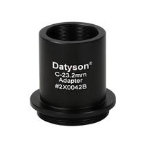 Conversor Adaptador De Montagem C De 23,2 Mm Para Câmera CCTV Microfotografia Datyson C/CS Interface