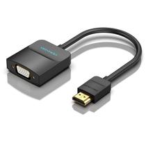 Conversor Adaptador De Vídeo Hdmi Macho Para Vga Femea 1080P