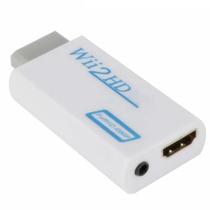 Conversor Adaptador HDMI 1080P Para Wii Wii2 Para Monitor HDTV PC 35mm De Áudio