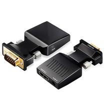 Conversor Adaptador Vga X Hdmi Com Audio