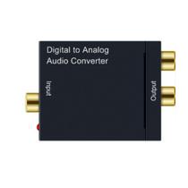 Conversor Audio Óptico Digital Toslink para analógico Smart TV Home Theather Stereo PS2 PS3 PS4 Xbox