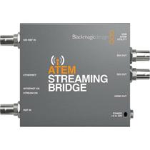 Conversor Blackmagic Atem Streaming Bridge Micro - Vila Brasil