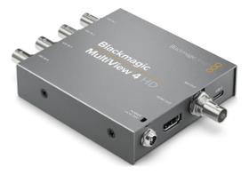 Conversor Blackmagic Design Multiview 4 HD cor:cinza Conversor Blackmagic Design Multiview 4 HD cor:cinza