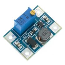 Conversor Boost DC-DC SX1308 Ajustável Para Eletrônicos Inteligentes, Módulo De Potência De 2-24V