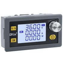 Conversor Buck Boost DROK DC 6-36V para 0,6-36V 5A 80W LCD
