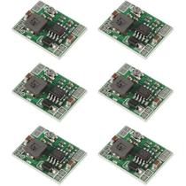 Conversor Buck DC-DC Mini MP1584EN Ajustável 3A 24V Para 12V 9V 5V 3V, Módulo De Potência 6 Peças