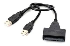 Conversor Cabo Adaptador Usb 2.0 Sata Para Hdd E Ssd 2.5