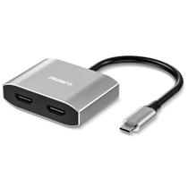 Conversor Comtac USB-C para HDMI Duplo com 2 Saídas HDMI 4K 9483
