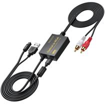 Conversor DAC PROZOR 192kHz Dolby AC-3 DTS 5.1