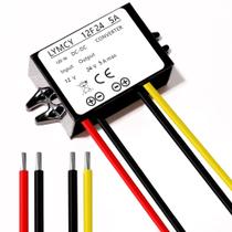 Conversor DC Boost 12V a 24V 5A 120W à prova d'água IP68