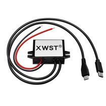 Conversor DC-DC XWST 8-85V para 5V 3A 15W - Saída USB e Tipo C