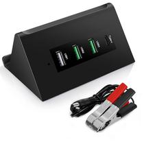 Conversor DC Step-Down USB 12V/24V para 5V - Adaptador de Alimentação 68W