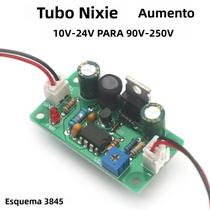 Conversor De Alta Tensão Para Tubos Nixie 9-12V Para 80-380V Para Relógio Luminoso 6E2 6E1 IN12 IN18