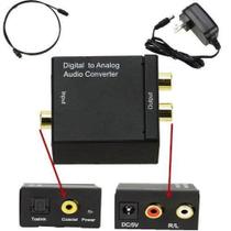 Conversor De Audio Digital Óptico Para Rca Analógico - Yes
