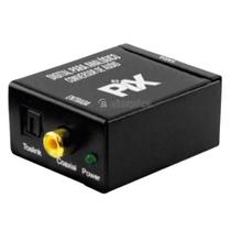 Conversor de audio - digital para analogico - entrada digital x saida rca Conversor de audio - digital para analogico - entrada digital x saida rca