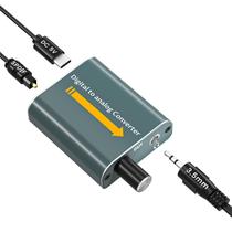 Conversor de áudio digital para analógico Ozvavzk 192kHz Optical DAC