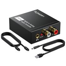 Conversor de áudio digital para analógico Rybozen DAC 192kHz com cabo