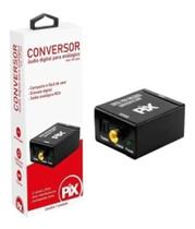 Conversor de áudio Digital x áudio analógico Performance Sound - PIX Conversor de áudio Digital x áudio analógico Performance Sound - PIX