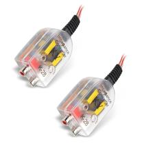 Conversor de Áudio para Carro JawGrew - Adaptador RCA - Alto para Baixo