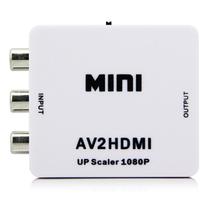 Conversor de AV RCA Audio Video p/ HDMI Full HD 1080p AV2HDMI