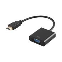 Conversor De Cabo Adaptador HDMI Para VGA 1080P Para PC Laptop Tablet HDMI Macho Para VGA Fêmea