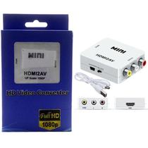 Conversor de Cabo HDMI X AV Conversor