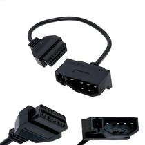 Conversor de cabo para Ford, 7 pinos para OBD2, Adaptador conector 16Pin, Scanner diagnóstico OBD2