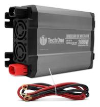 Conversor de energia 3000W 12v - 110V/220V Inversor De Tensão Entrada Usb Tech One Conversor de energia 3000W 12v - 110V/220V Inversor De Tensão Entrada Usb Tech One