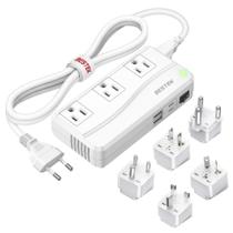 Conversor de Energia BESTEK 300W 220V para 110V com USB-C PD20W