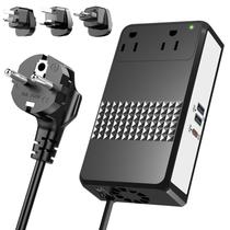 Conversor de energia HYTED 600W 220V a 110V com carregador USB GaN Conversor de energia HYTED 600W 220V a 110V com carregador USB GaN