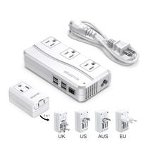 Conversor de energia ISELECTOR 250W 220V a 110V com 8 portas
