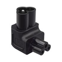 Conversor de energia JORINDO IEC320 C6 para C5 AC 2.5A-10A/250V Conversor de energia JORINDO IEC320 C6 para C5 AC 2.5A-10A/250V