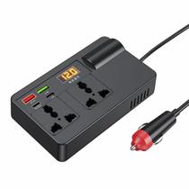 Conversor De Energia Para Carro 12V 24V Para 220V, Soquete Multifuncional, Carregador De Celular Conversor De Energia Para Carro 12V 24V Para 220V, Soquete Multifuncional, Carregador De Celular