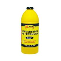 Conversor de Ferrugem 1 Litro - Primer Protetor para Pintura - Rendimento 5-7m2/L