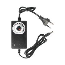 Conversor De Fonte De Alimentação Ajustável 3V 5V 9V 12V 24V 36V 2A EU Para Adaptador SMPS 1A 2A