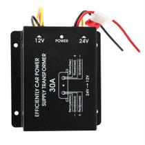 Conversor de fonte de alimentação para carro 30A Step Down Inverter 24V para 12V Conversor de fonte de alimentação para carro 30A Step Down Inverter 24V para 12V