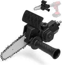 Conversor de furadeira elétrica,Furadeira elétrica de 4 polegadas modificada para acessório Motoserra