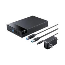 Conversor De Gabinete SATA HDD De 2,5 / 3,5 Polegadas 5 Gbps USB 3.0 Smart Auto Sleep Para SSDs SATA