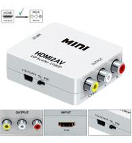 Conversor De Hdmi Para Video Composto 3 Rca Av - Lotus